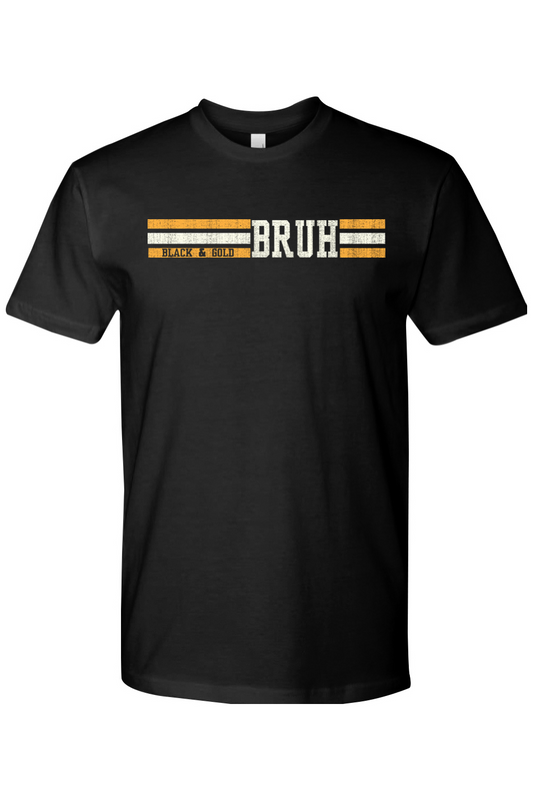 Its Black & Gold BRUH Unisex Cotton T-Shirt