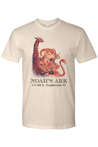 Noah's Ark Logo (color) Fitted Crewneck Tee