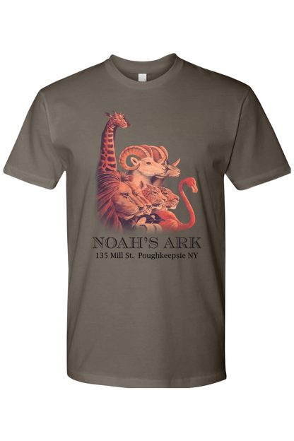 Noah's Ark Logo (color) Fitted Crewneck Tee