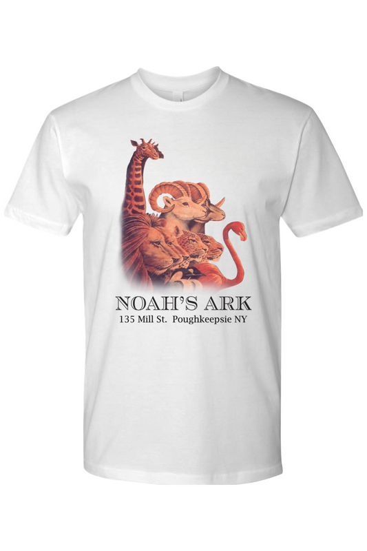 Noah's Ark Logo (color) Fitted Crewneck Tee