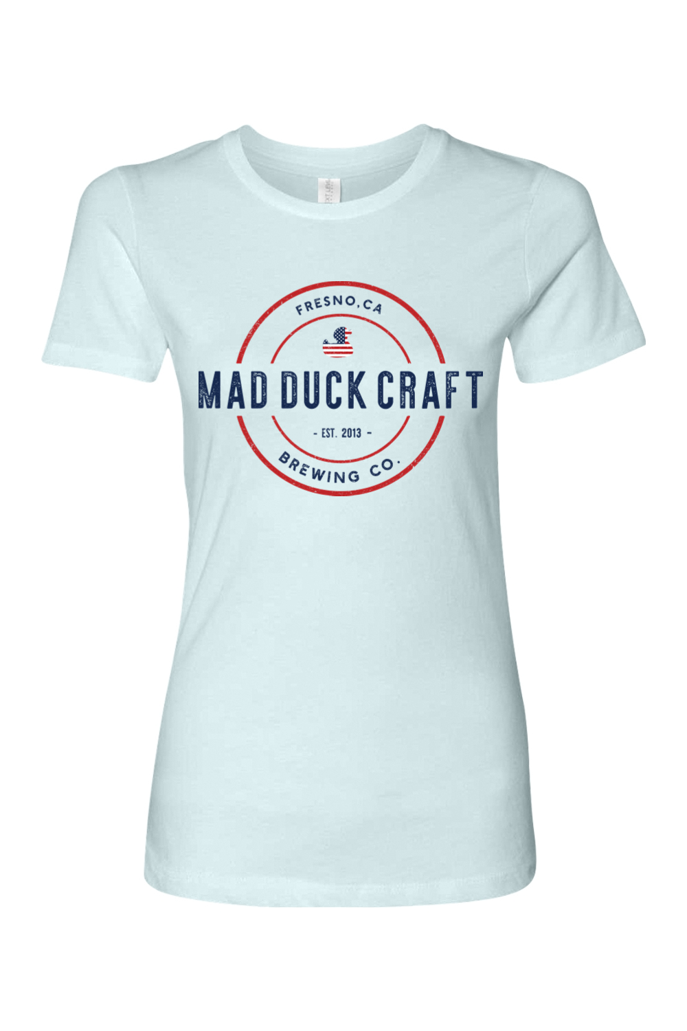 Mad Duck Red, White, & Blue Women's T-Shirt