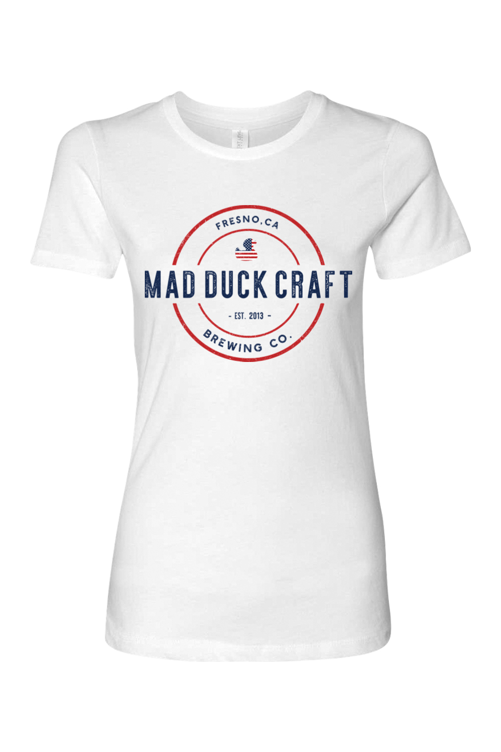 Mad Duck Red, White, & Blue Women's T-Shirt