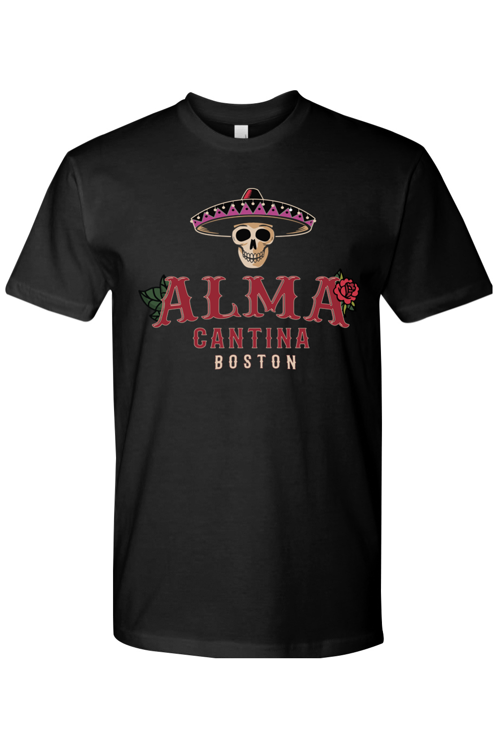 Alma Cantina Unisex Cotton Crew Tee - Alma Rose