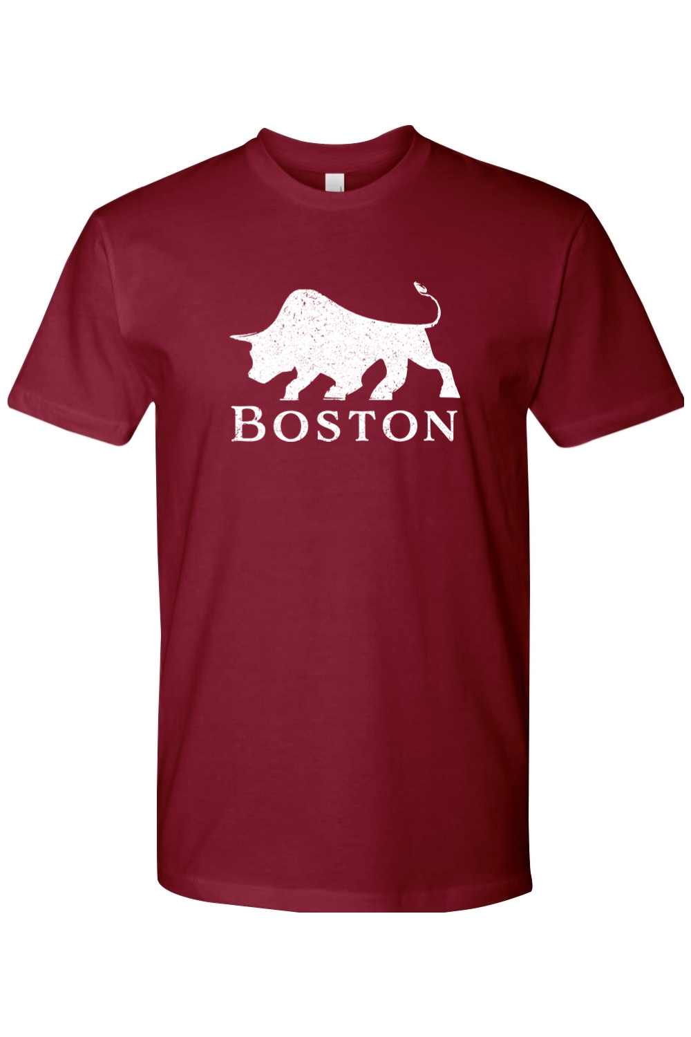 White Bull Boston Unisex Cotton T-Shirt