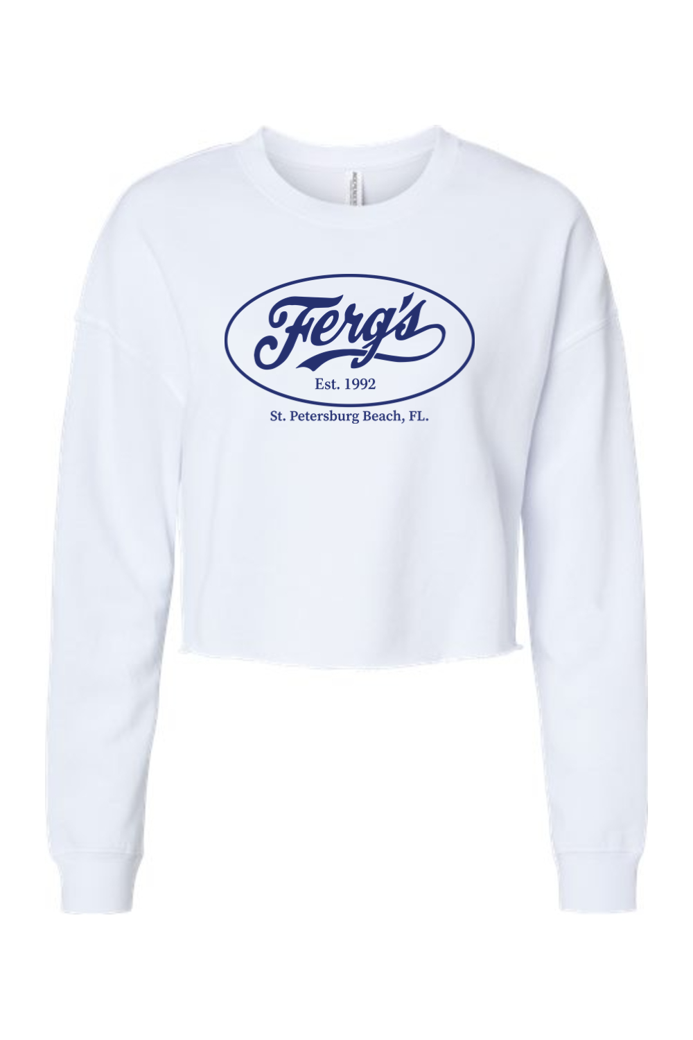 Ferg's Lightweight Cropped Crewneck Sweatshirt