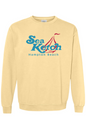 Sea Ketch Full Sail Comfort Colors Crewneck Sweatshirt - Unisex