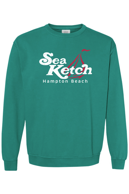 Sea Ketch Full Sail Comfort Colors Crewneck Sweatshirt - Unisex
