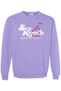 Sea Ketch Full Sail Comfort Colors Crewneck Sweatshirt - Unisex