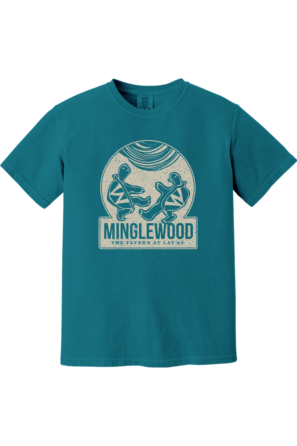 Minglewood Turtles Comfort Colors 100% Cotton T-Shirt