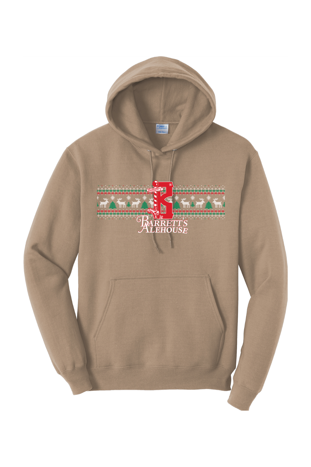 Barrett's Alehouse Holiday Fair Isle Hoodie - Unisex