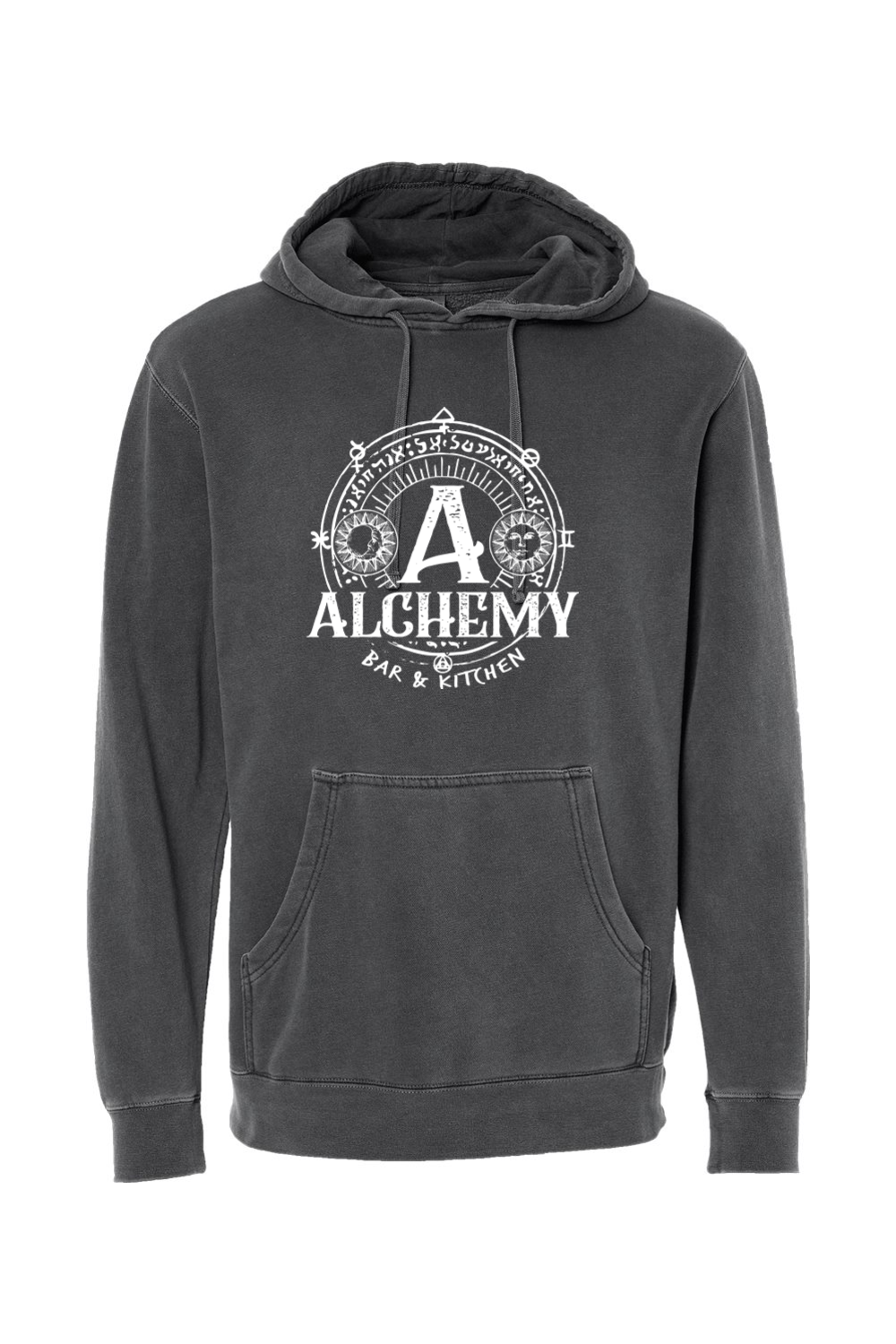 Alchemy Bar & Kitchen Unisex Pigment-Dyed Hoodie