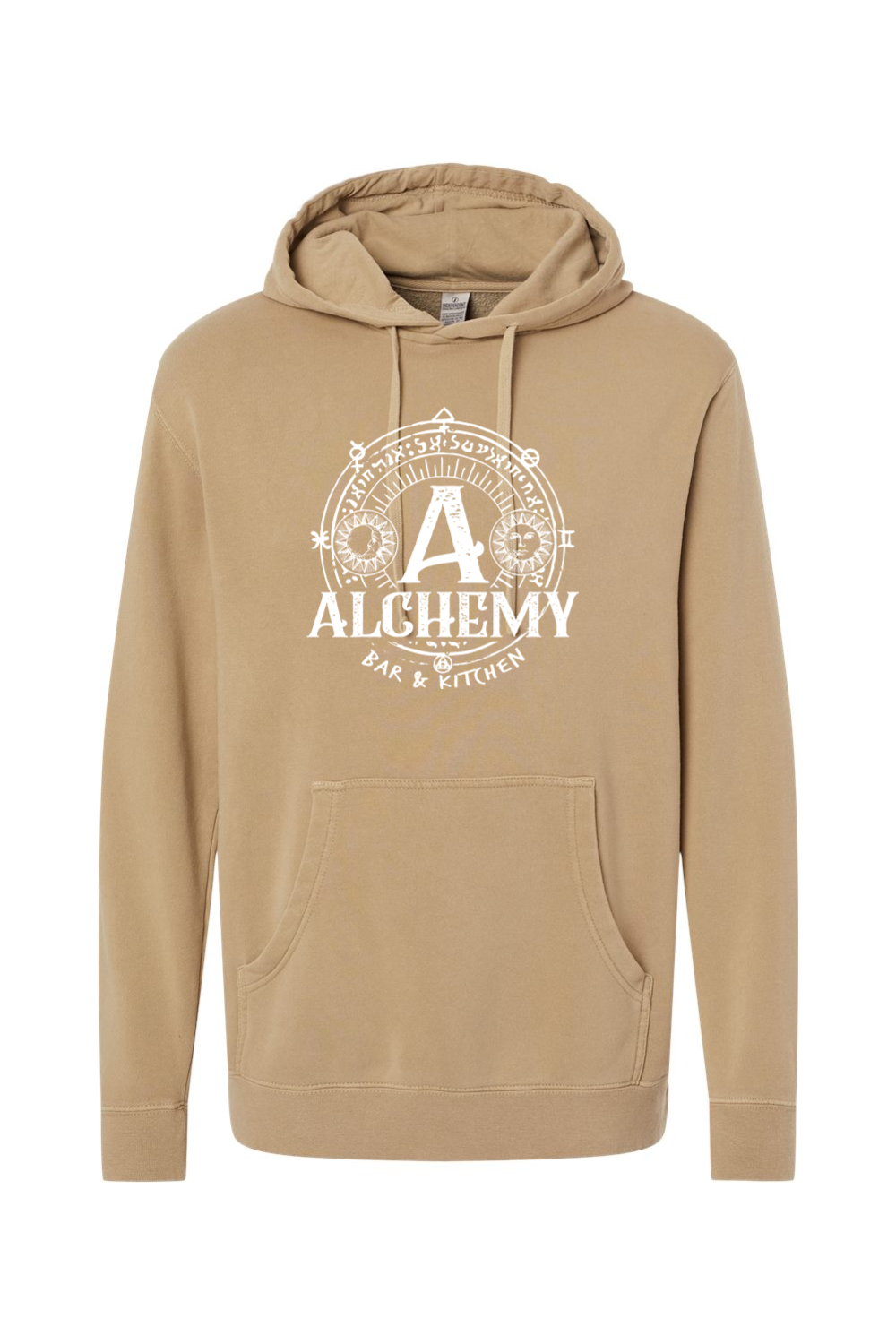 Alchemy Bar & Kitchen Unisex Pigment-Dyed Hoodie