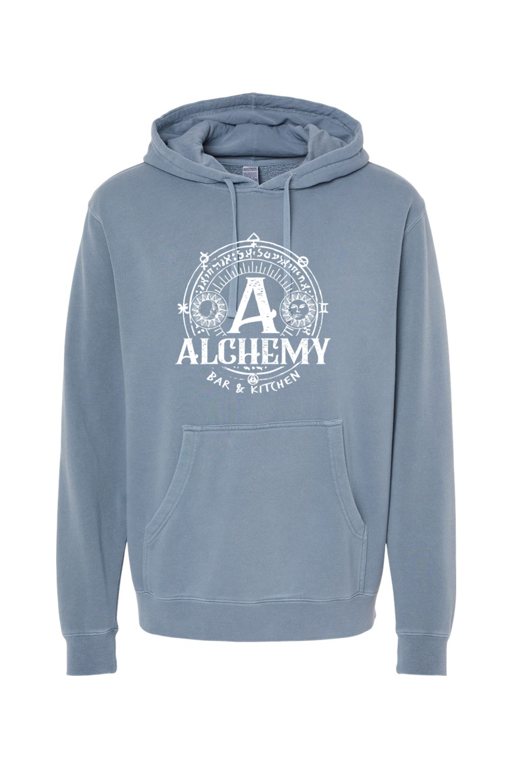 Alchemy Bar & Kitchen Unisex Pigment-Dyed Hoodie