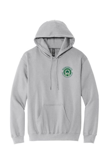 Welcome to Mahoney's in Green Unisex Midweight Hoodie