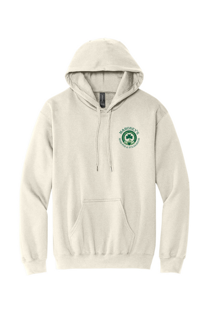 Welcome to Mahoney's in Green Unisex Midweight Hoodie