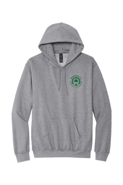 Welcome to Mahoney's in Green Unisex Midweight Hoodie