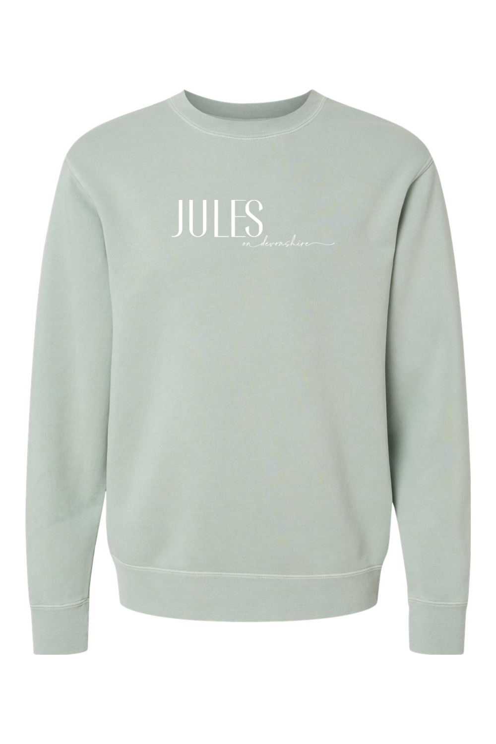 Jules on Devonshire Pigment-Dyed Crewneck Sweatshirt