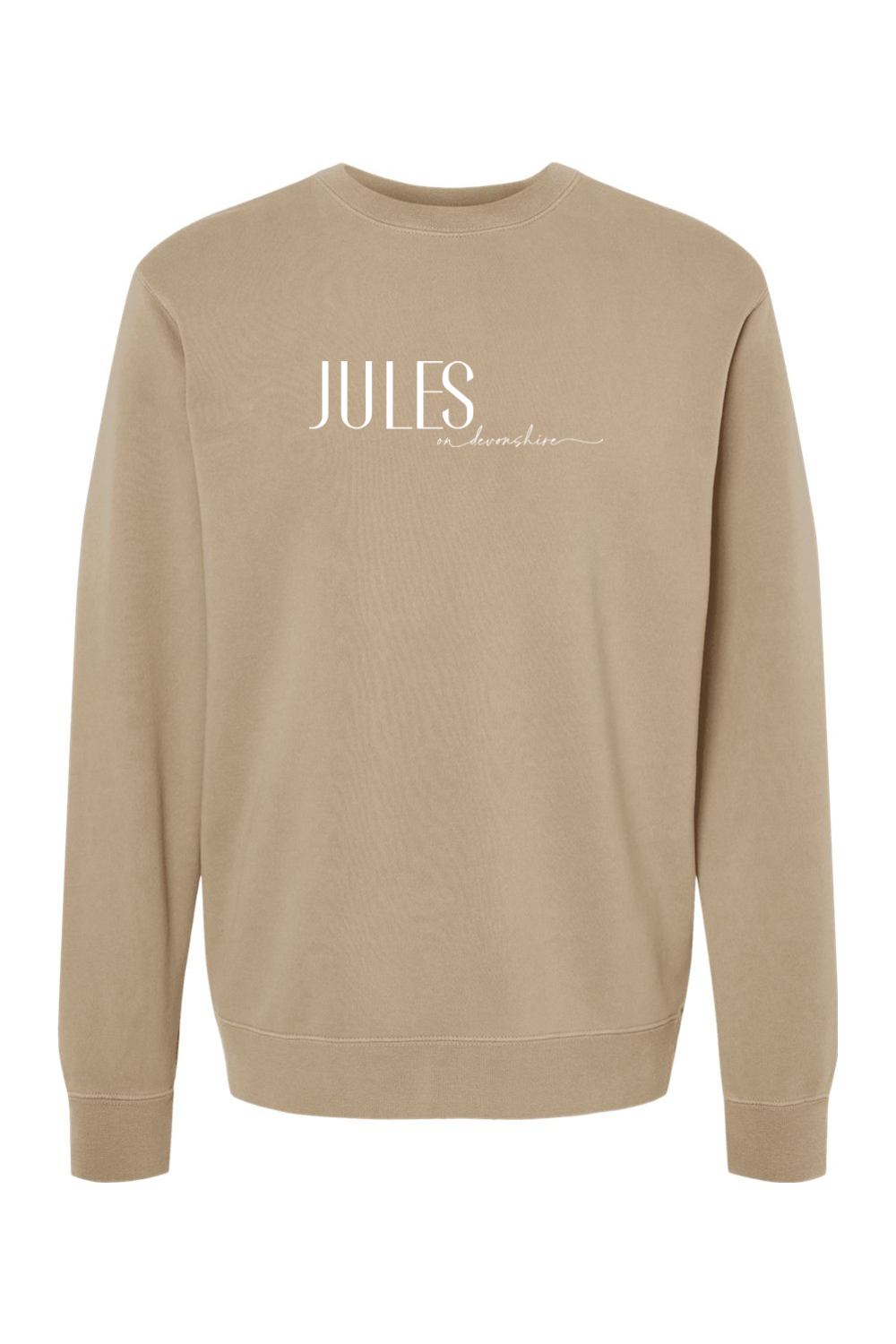 Jules on Devonshire Pigment-Dyed Crewneck Sweatshirt