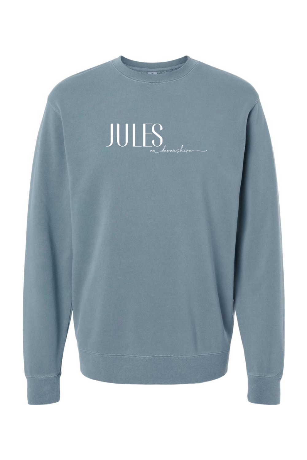 Jules on Devonshire Pigment-Dyed Crewneck Sweatshirt