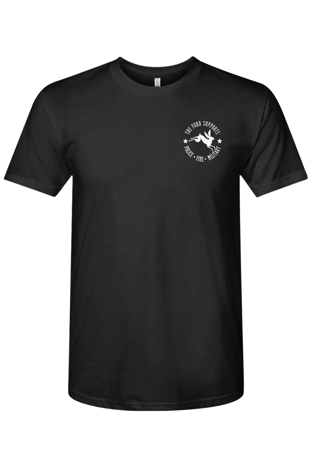 The Ford Supports Police - Fire - Military Unisex Triblend T-Shirt