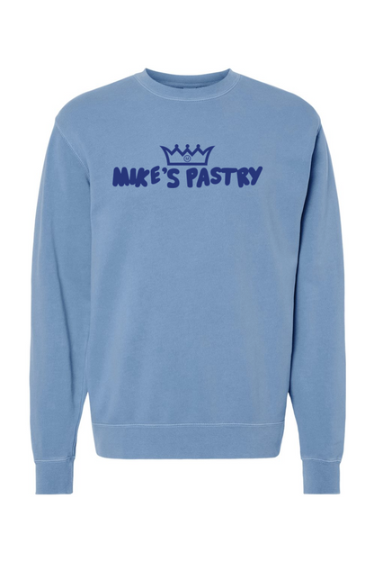 Mike's Pastry Unisex Pigment-Dyed Crewneck Sweatshirt