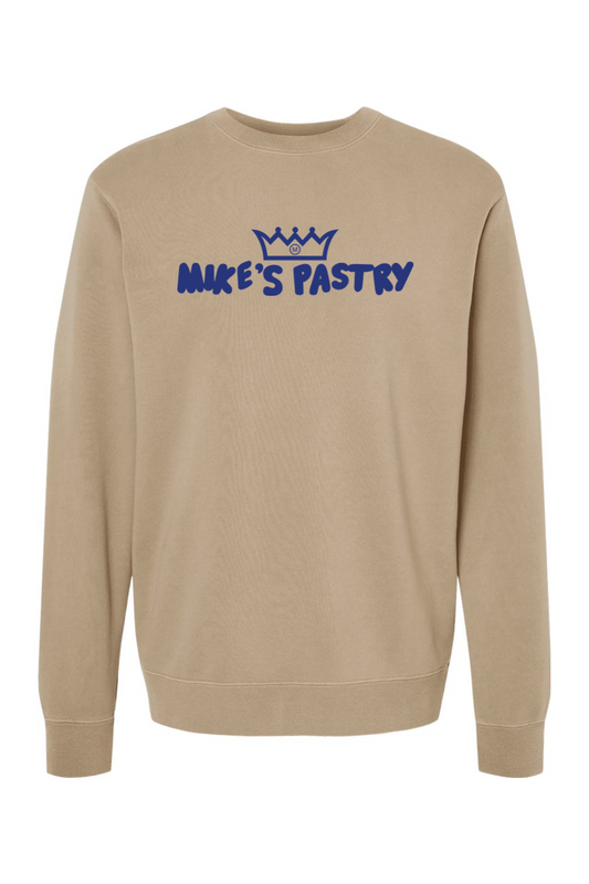 Mike's Pastry Unisex Pigment-Dyed Crewneck Sweatshirt