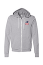 Mad Duck Red, White, & Blue Full-Zip Sponge Fleece Hoodie