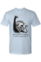 Noah's Ark Logo (black) Fitted Crewneck Tee