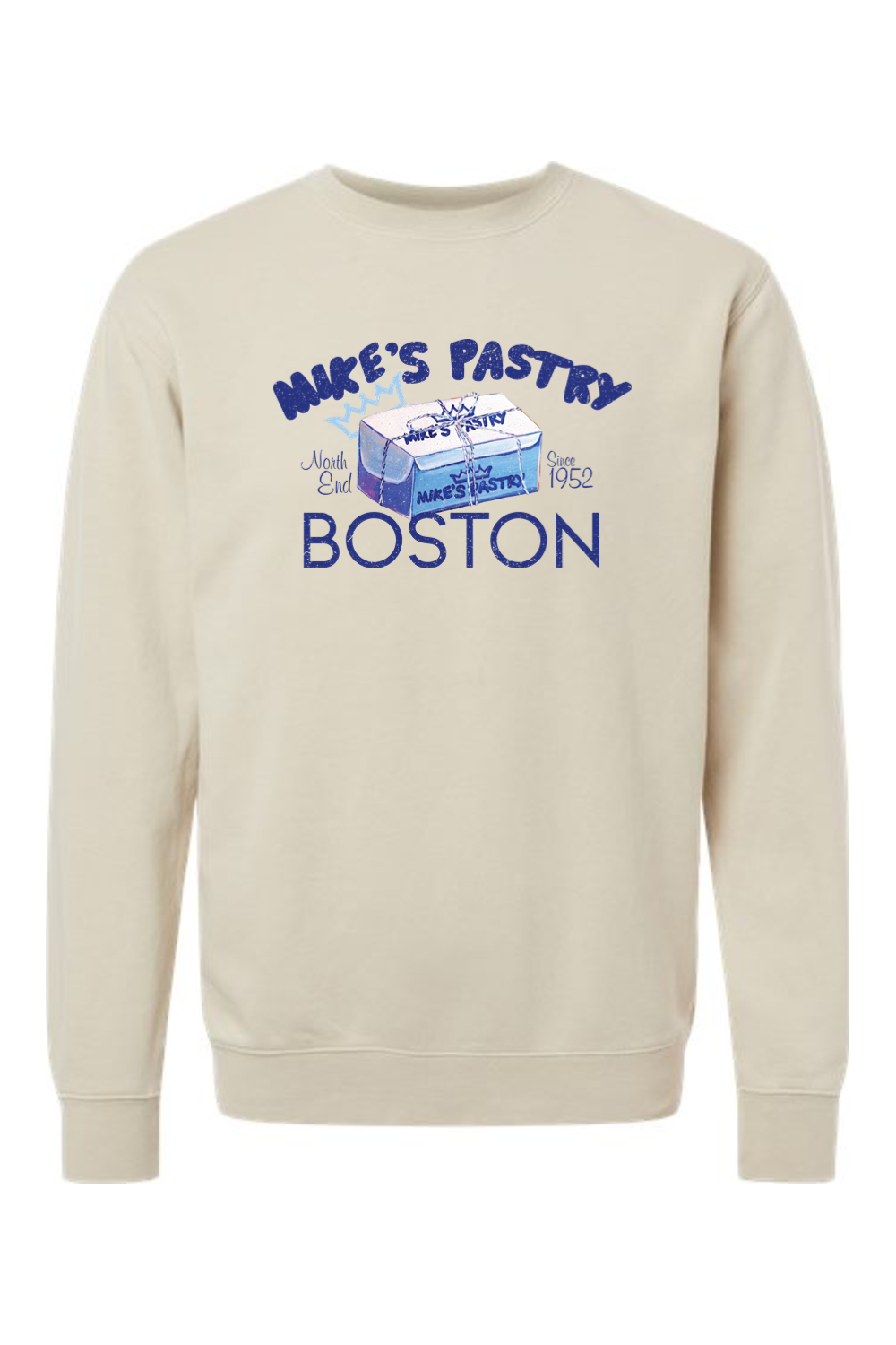 Mike's Pastry Since 1952 Pigment-Dyed Crewneck Sweatshirt - Unisex