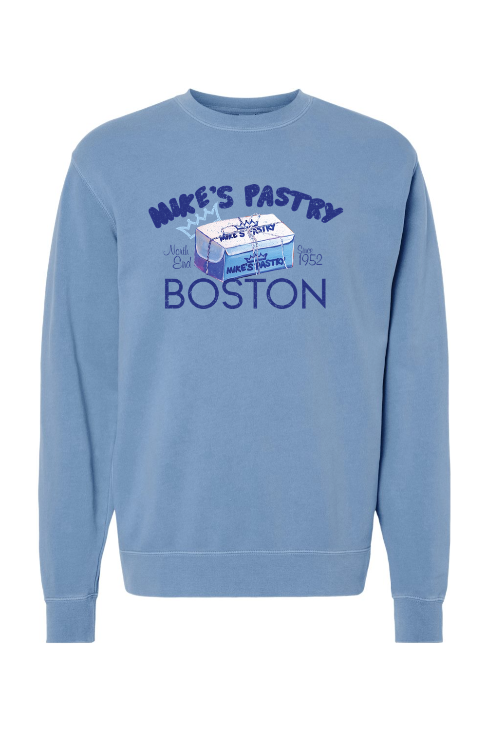 Mike's Pastry Since 1952 Pigment-Dyed Crewneck Sweatshirt - Unisex