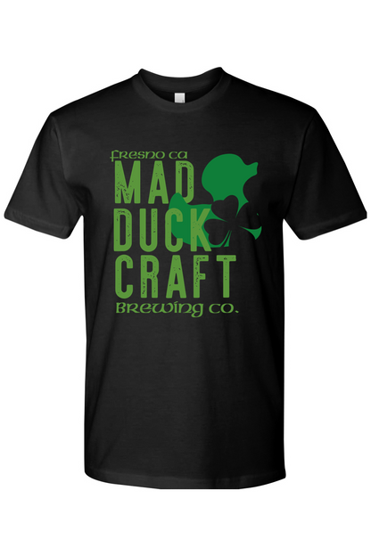 Mad Duck St. Patty's Lucky Duck Premium Fit Cotton T-Shirt - Unisex