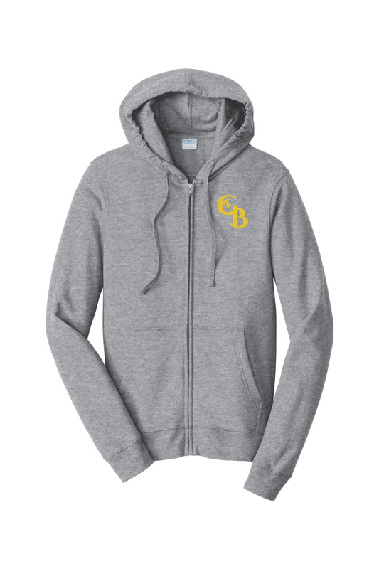 Golden Banana Unisex Full Zip Hooded Sweatshirt