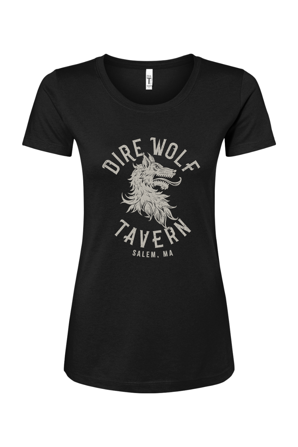 Staff Uniform - Dire Wolf Tavern Logo Women's Cotton Blend T-Shirt