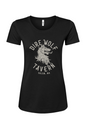 Staff Uniform - Dire Wolf Tavern Logo Women's Cotton Blend T-Shirt