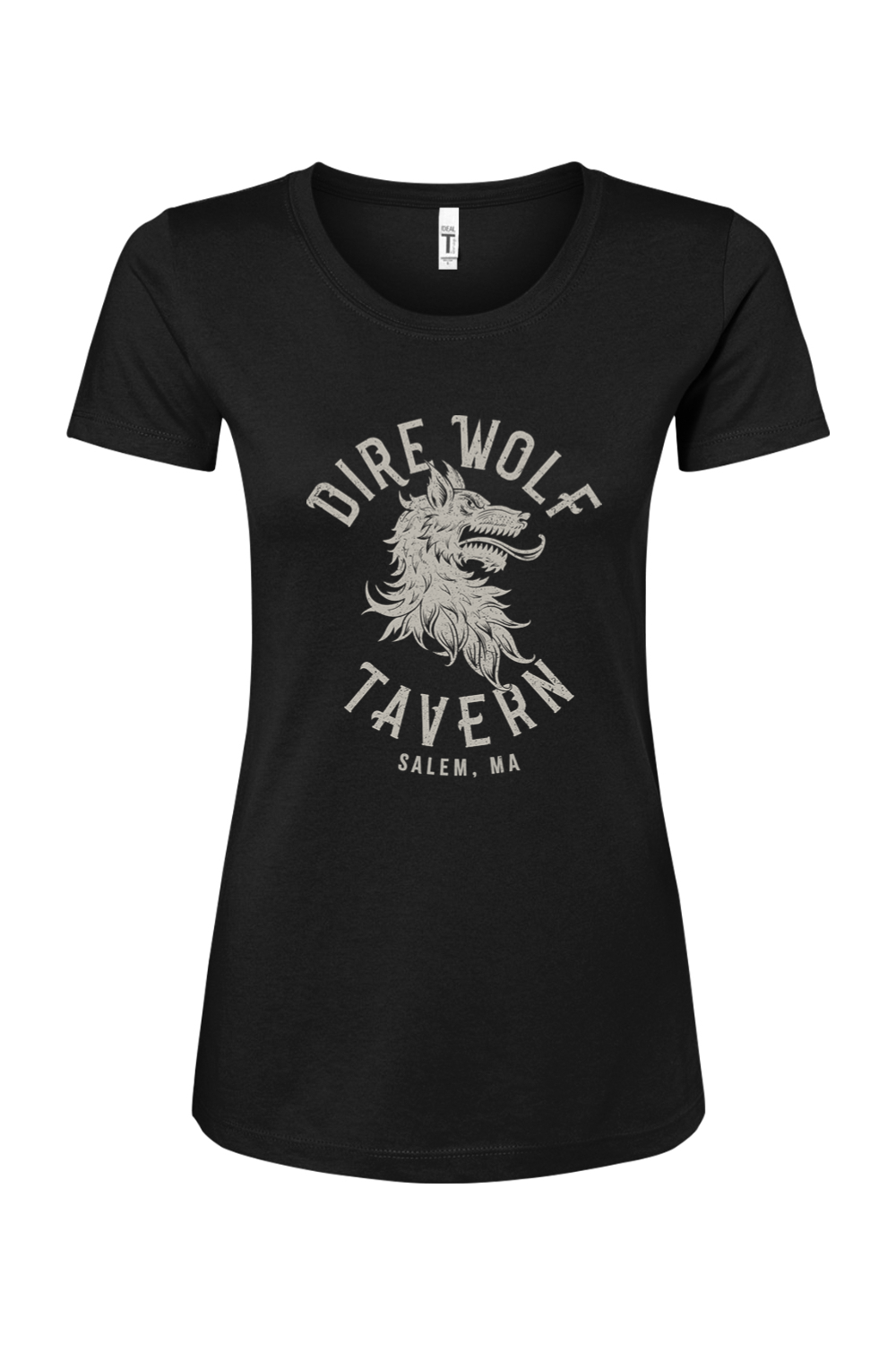 Dire Wolf Tavern Logo Women's Cotton Blend T-Shirt