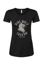 Dire Wolf Tavern Logo Women's Cotton Blend T-Shirt