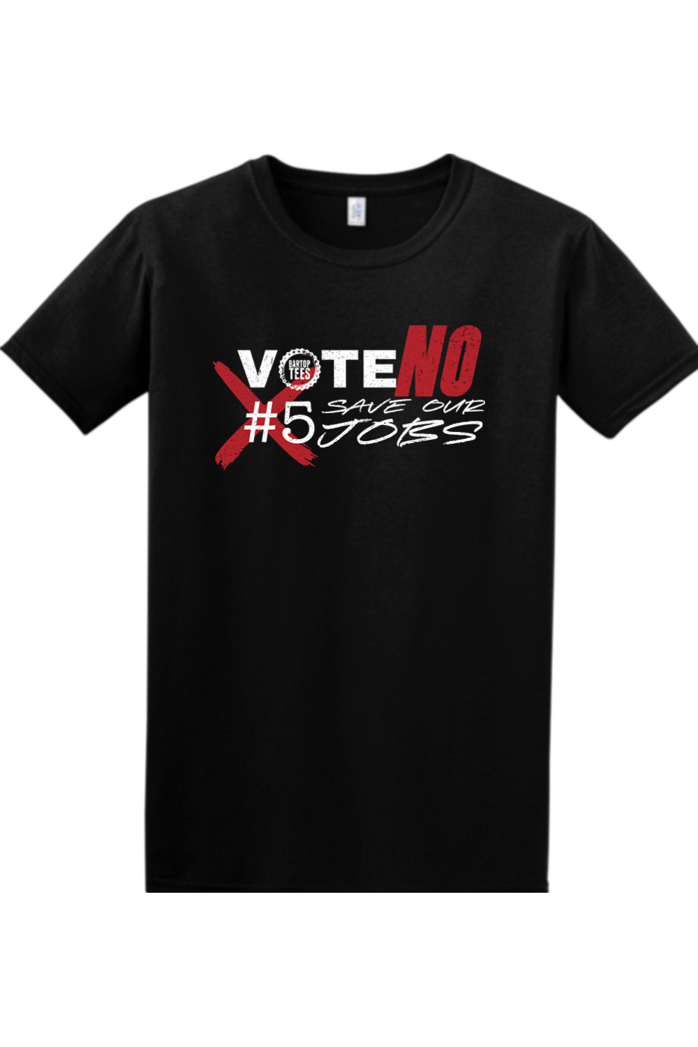 Vote No on #5 Massachusetts T-Shirt - Unisex