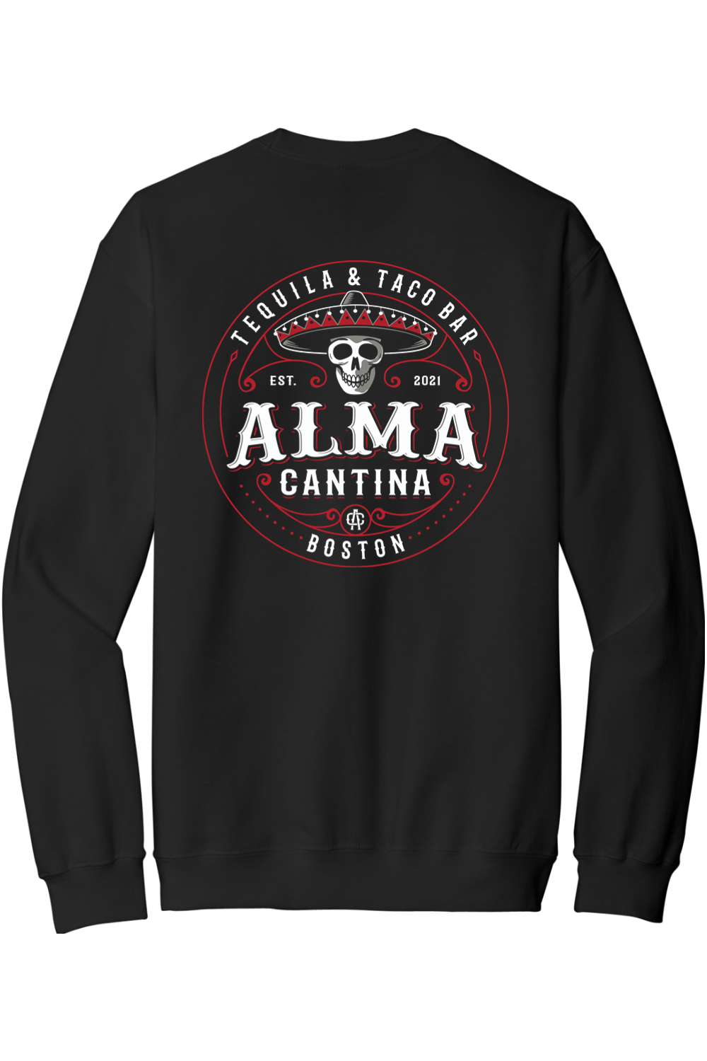 Alma Cantina AC & Original Logo Standard Crewneck Sweatshirt - Unisex