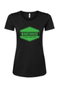 Warehouse Green Cotton Blend T-Shirt - Women's