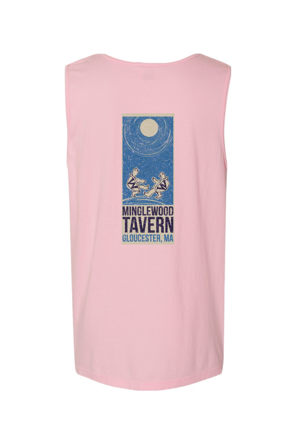 Minglewood Harborside Turtles Comfort Colors Cotton Tank Top