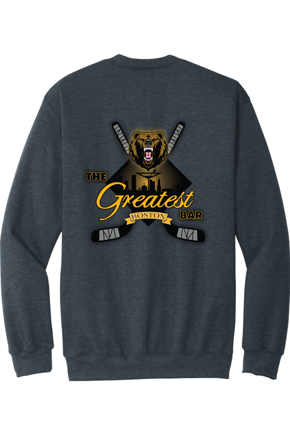 The Greatest Bar Unisex Crewneck Sweatshirt - Boston Hockey