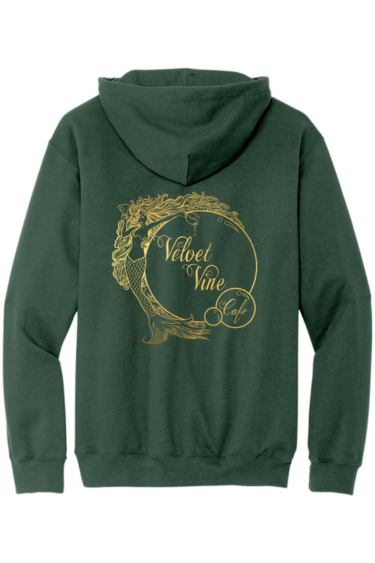 Velvet Vine Cafe Gold Logo Standard Hoodie - Unisex