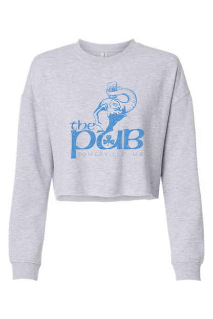 The Pub Elephant Cropped Crewneck Sweatshirt