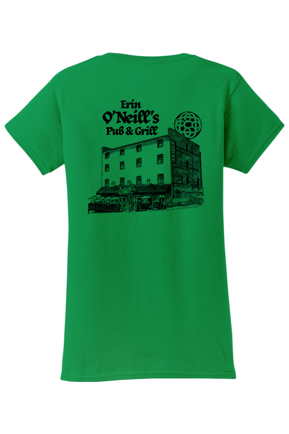 Erin O'Neill's Pub & Grill Sketch - Light Colored Women's T-Shirt