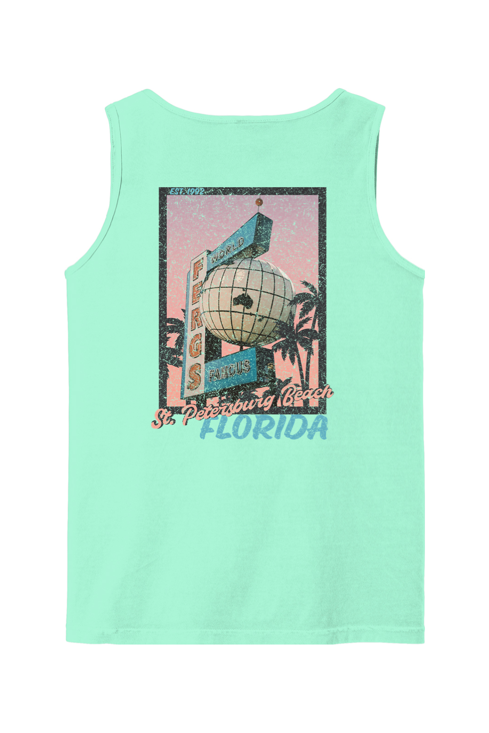 Ferg's Famous Sign Comfort Colors Tank Top