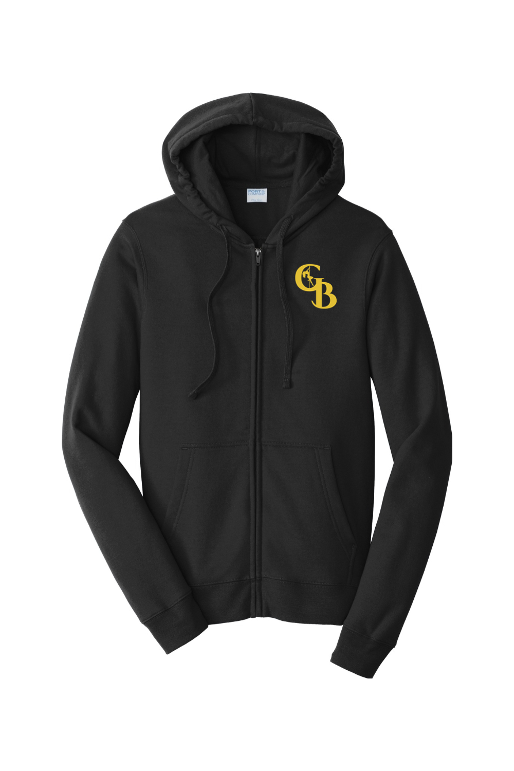 Golden Banana Unisex Full Zip Hooded Sweatshirt