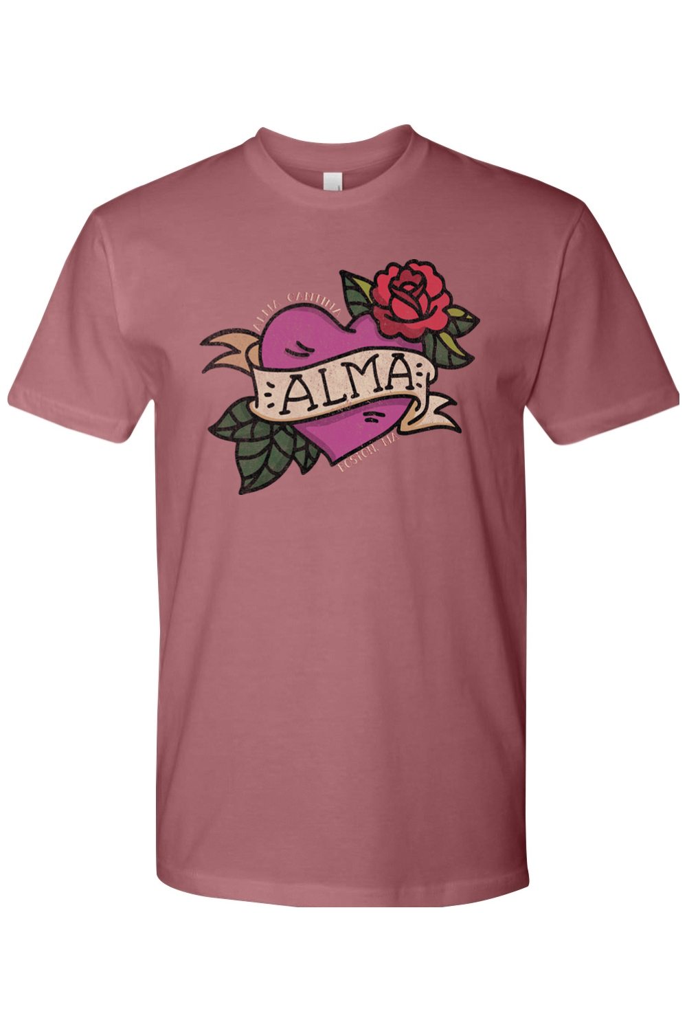 Alma Cantina Unisex T-Shirt - Traditional Heart