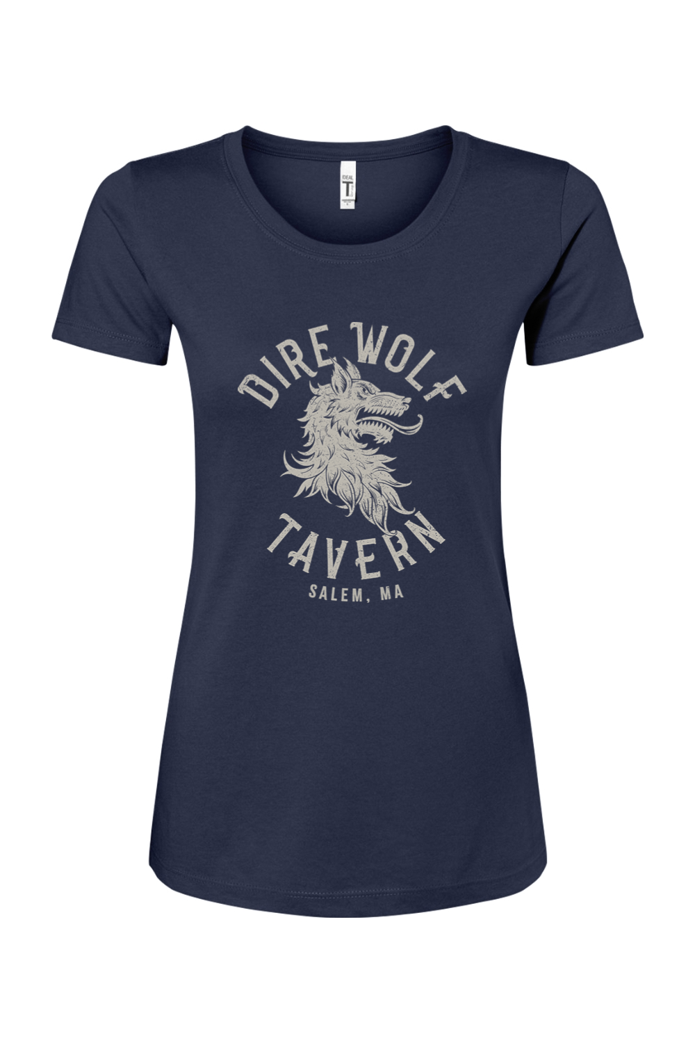 Dire Wolf Tavern Logo Women's Cotton Blend T-Shirt