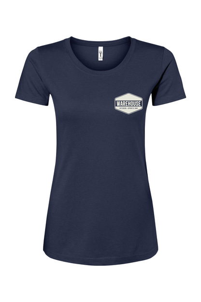 Warehouse Kitchen + Sports Bar Cotton Blend T-Shirt - Women's