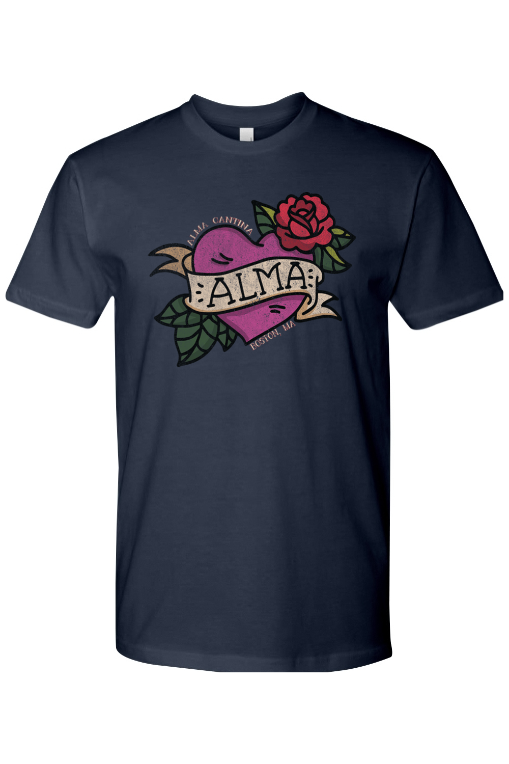 Alma Cantina Unisex T-Shirt - Traditional Heart